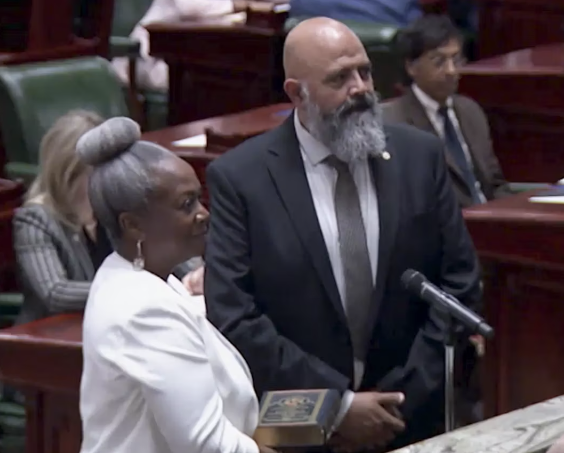 James Malone swearing in